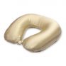 yellow silk neck pillow