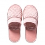 pink slik slippers